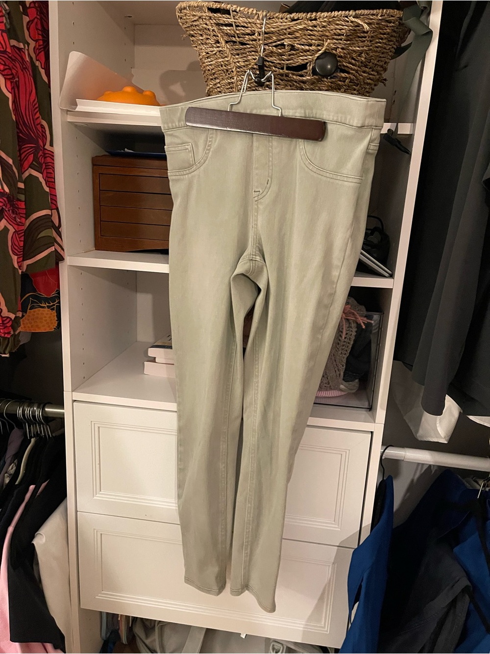 SPANX Light Sage Green Leggings